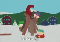 eric cartman snow GIF by South Park 