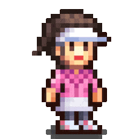 Tennis 8Bit Sticker