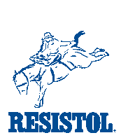 rodeo bronco Sticker by Resistol