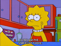 stop right there homer simpson GIF