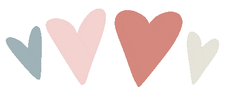 Mothers Day Hearts Sticker by Christine Polz