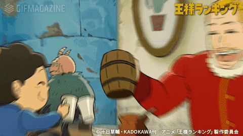 crunchyrollgifs giphyupload anime crunchyroll bojji GIF