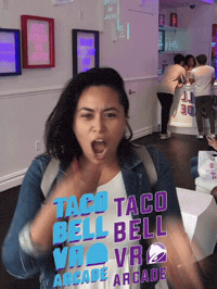vrarcade GIF by Taco Bell VR Arcade
