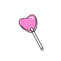 mazzicreates heart lollipop mazzicreates Sticker