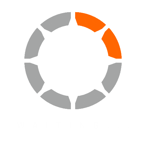 TheissenMedienGruppe giphyupload white orange circle Sticker