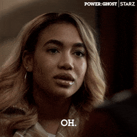 Awkward Paige Hurd GIF by Power Book II: Ghost