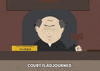 court gavel GIF by South Park 