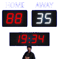 35 Away Sticker
