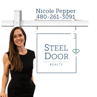Nicole Pepper Sticker by Courtney Henry Realtor