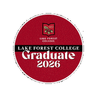 Sticker by Lake Forest College