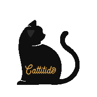 Black Cat Sticker by Rover.com
