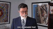 Surprised Stephen Colbert GIF by The Late Show With Stephen Colbert