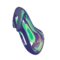 3D Blob Sticker by Vince Mckelvie