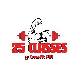 crossfitabf fitness crossfit 25 checkin Sticker