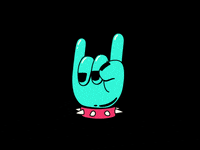 MarekMundok animation loop rock metal GIF