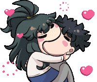 Love You Kiss Sticker by Jin