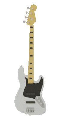 3D Guitar Sticker