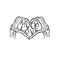 Paintingbyjosh love much much love muchlove Sticker