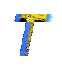 Glitch Alphabet Sticker by #BASILIO