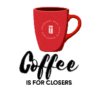 Coffee Mug Sticker by JohnHart Real Estate