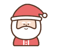 Happy Santa Claus Sticker by ACHTUNG