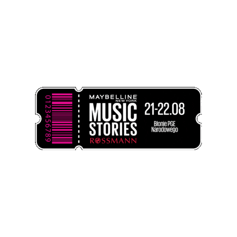 maybellineny_poland giphygifmaker maybelline maybellinenewyork maybellinemusicstories Sticker