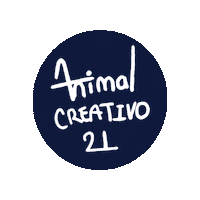 AnimalCreativo21 logo corral animalcreativo21 animal creativo 21 Sticker