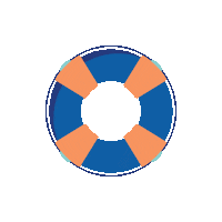islandmedia sea diving buoy snorkling Sticker