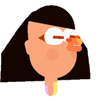 Disagree No Way Sticker by wanderson