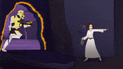 princess leia stormtroopers GIF by Star Wars