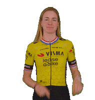 Pointing Dutch Sticker by Team Visma | Lease a Bike