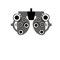 megansales eyes glasses eyeball optometry Sticker