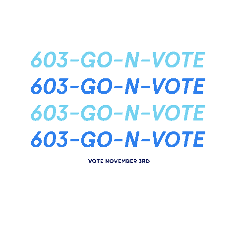 nhdemocraticparty vote election voting democrat Sticker