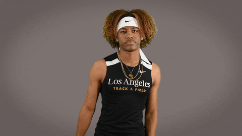 Cal State La Track GIF by Cal State LA Golden Eagles