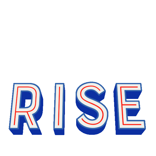Motivate Rise Up Sticker by Paula Baines