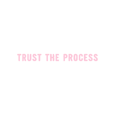 Trust The Process Sticker by Jack's Lab