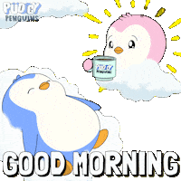 Good Morning Love Sticker by Pudgy Penguins