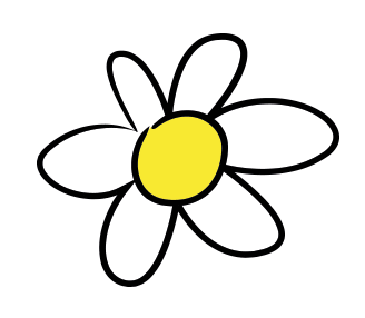 Flower Daisy Sticker by Soulhorse.de