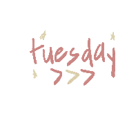 Lettering Tuesday Sticker
