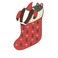 Christmas Celebration Sticker by Romana Ruban