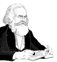 Socialism Marx Sticker by Der Funke