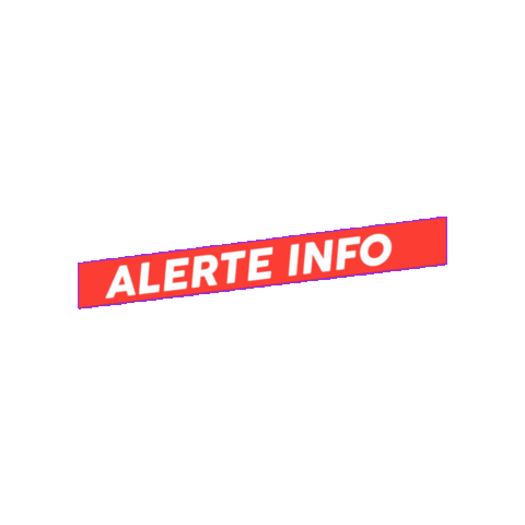LCIofficiel giphygifmaker urgent lciplay alerteinfo Sticker