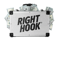 Black Friday Rhd Sticker by Right Hook Digital