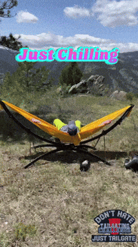 Chill Chilling GIF by Tailgating Challenge