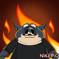 Fire This Is Fine GIF by Nikepig