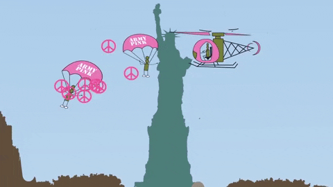 New York Fun GIF by ArmyPink