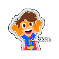 Awesome Great Job Sticker by Cool School