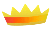 Crown Sticker by Troupe429