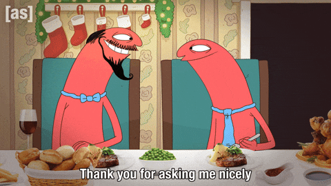 Dinner Thank You GIF by Adult Swim
