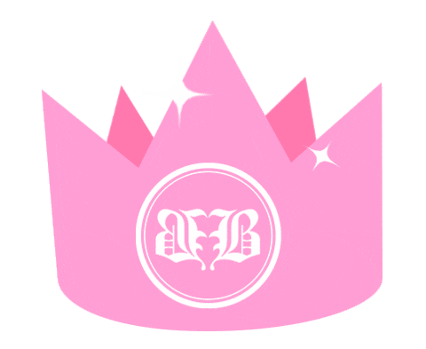 Crown Baddieb Sticker by Baddie B Lashes